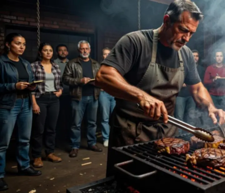 Grill masterclass faszenes rács felett